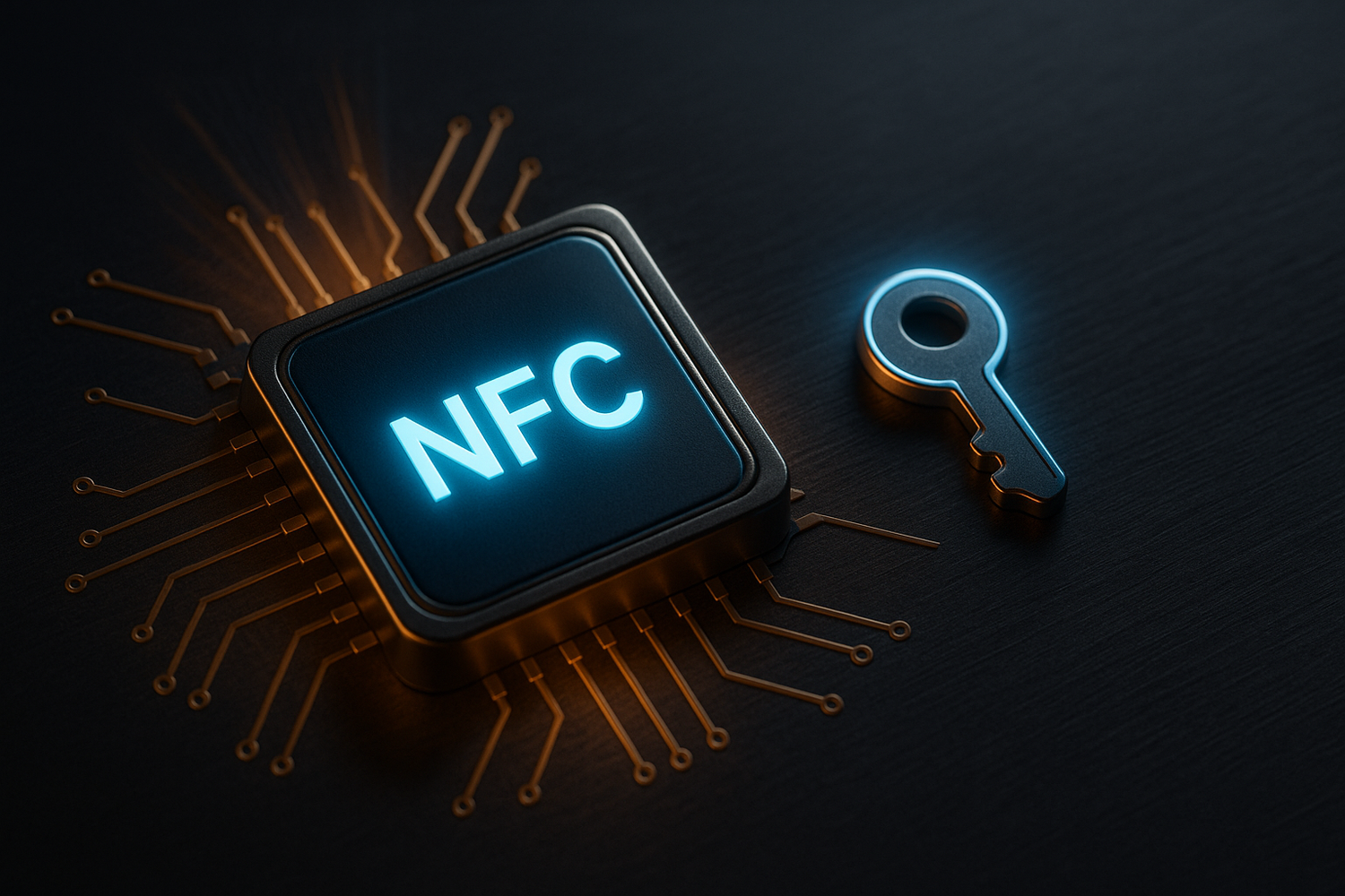 📲 NFC Smart Chip Fidget Clicker 🔑