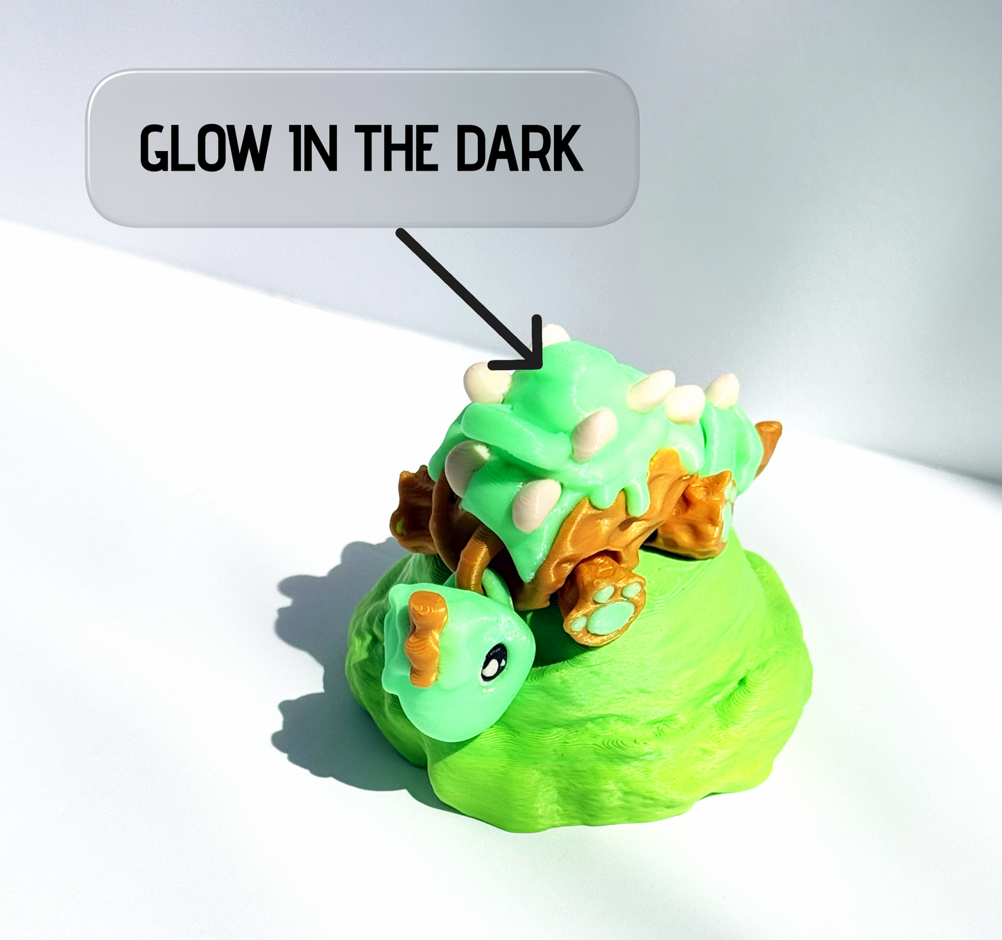 🍦 Scoop-a-Saurus  Keychain🦕(Please note display stand not included)